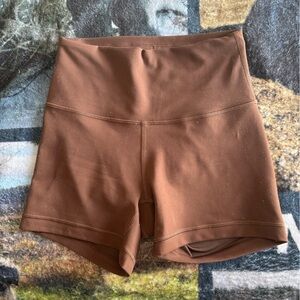 Lululemon Wonder Train High Rise Bike Short